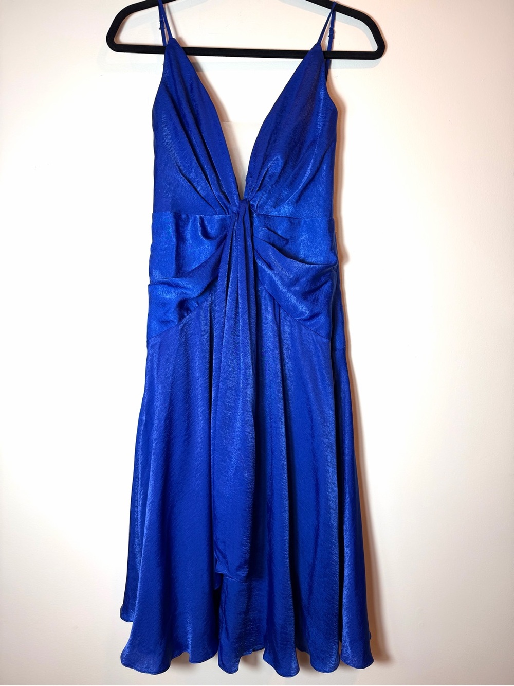 Katie May Sway Zeee Dress in Royal Sapphire Blue Midi Size Small